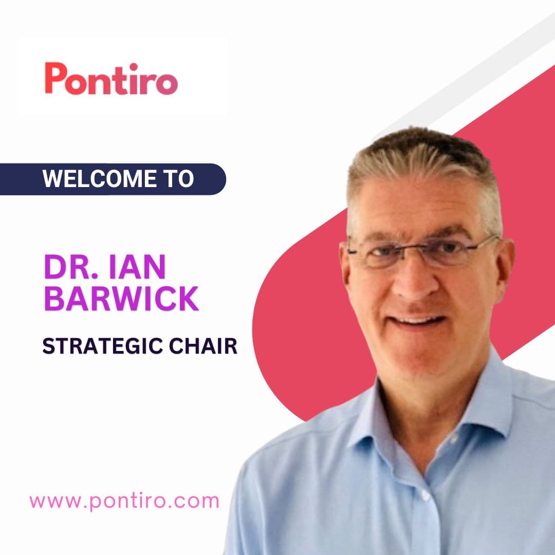Dr. Ian Barwick Joins Pontiro as Chair of the Board